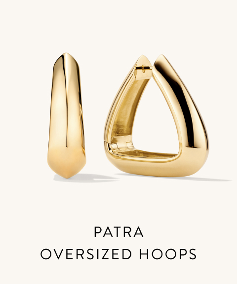 Patra Oversized Hoops.