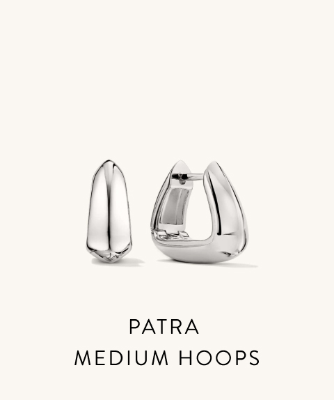 Patra Medium Hoops.