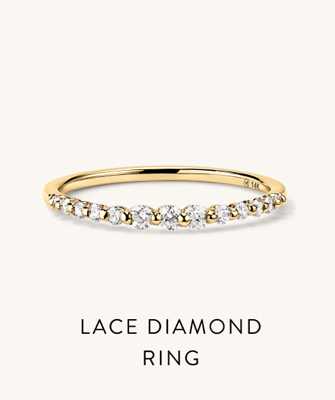 Lace Diamond Ring.