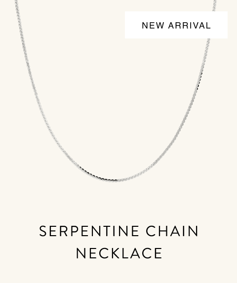 Serpentine Chain Necklace.