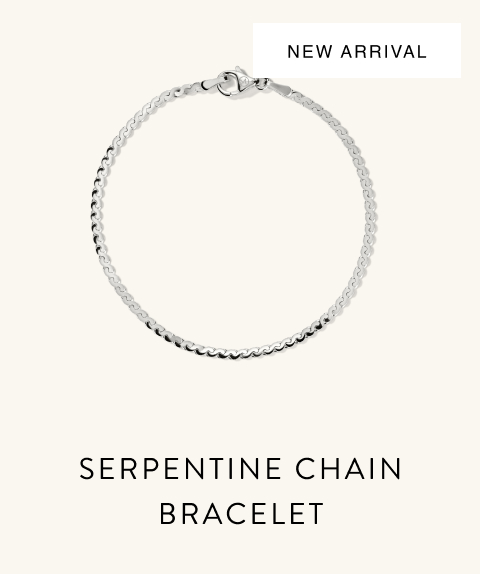 Serpentine Chain Bracelet.