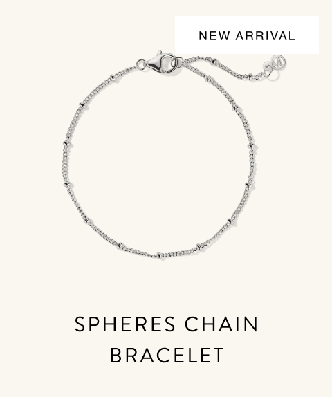 Spheres Chain Bracelet.