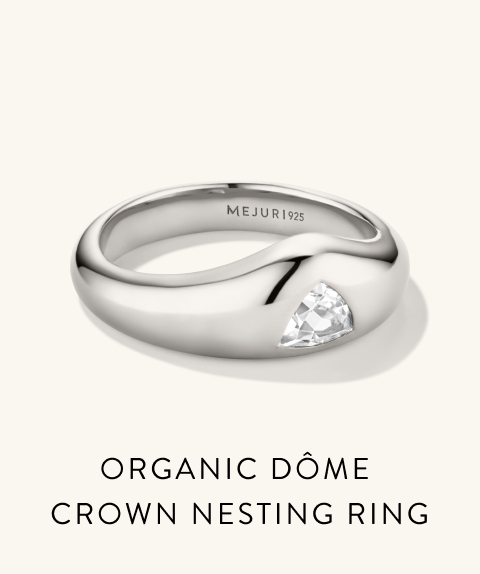 Organic Dôme Crown Nesting Ring.