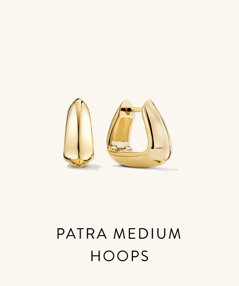 Patra Medium Hoops.