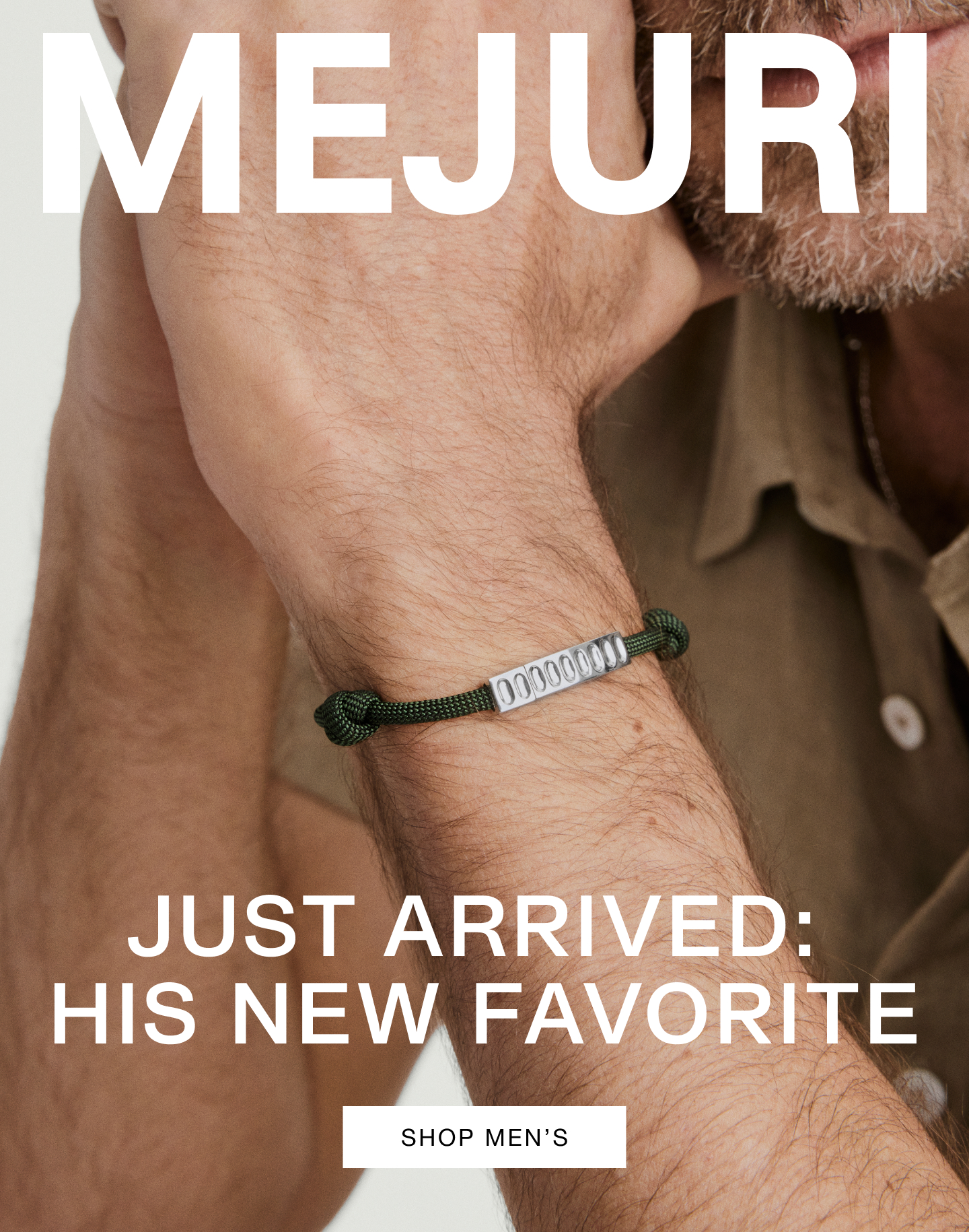 Mejuri. Just Arrived: His New Favorite. Shop Men's.