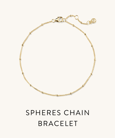 Spheres Chain Bracelet.