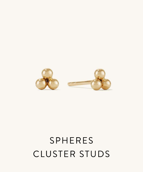 Spheres Cluster Studs.