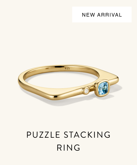 New Arrival. Puzzle Stacking Ring.