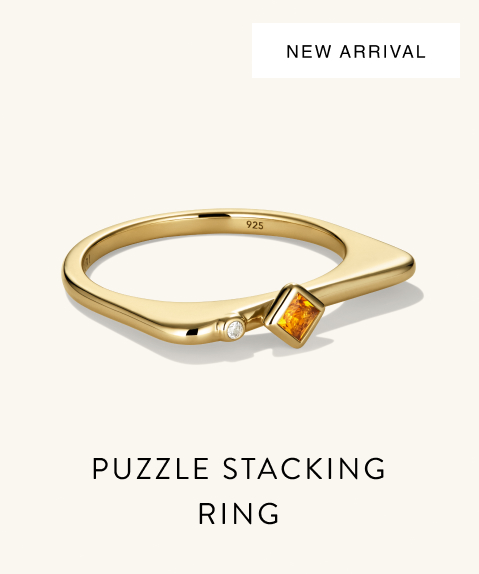 New Arrival. Puzzle Stacking Ring.
