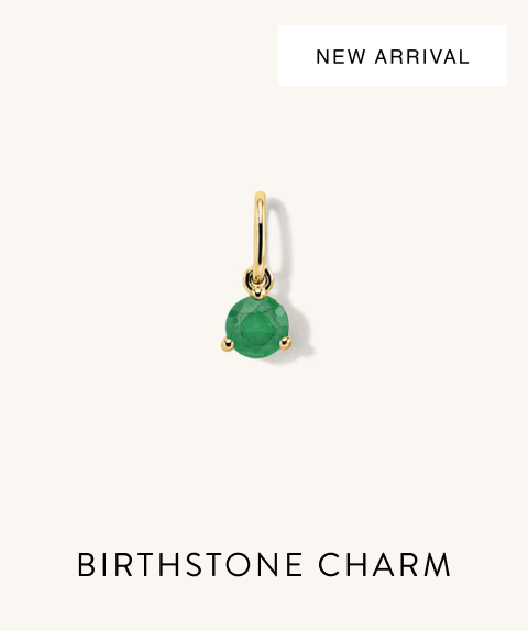 New Arrival. Birthstone Charm.