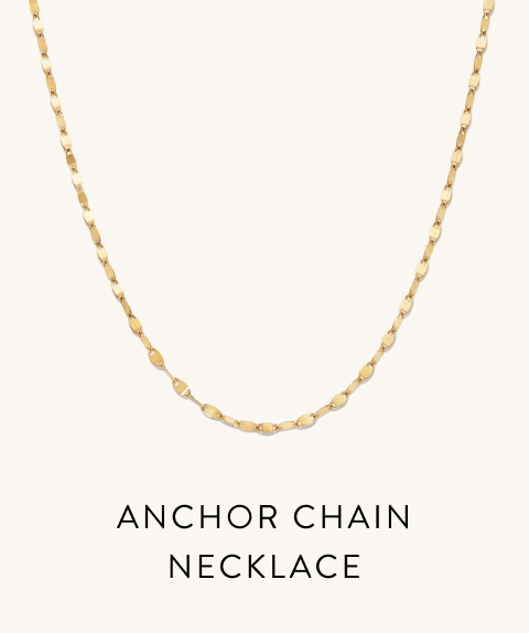 Anchor Chain Necklace.