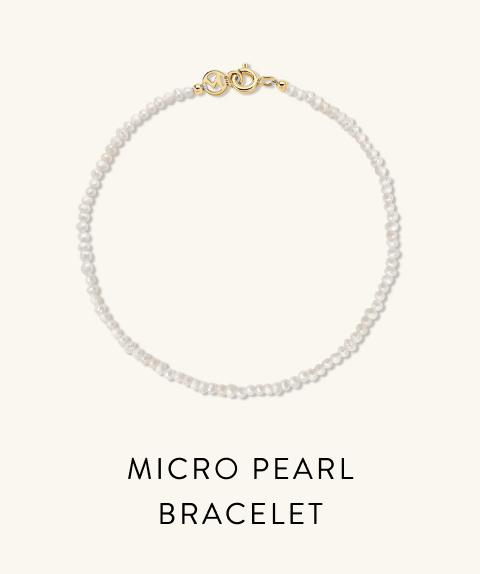 Micro Pearl Bracelet.