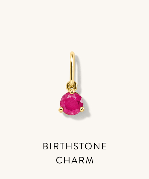 Birthstone Charm.