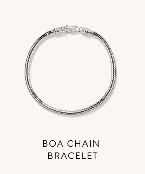 Boa Chain Bracelet.