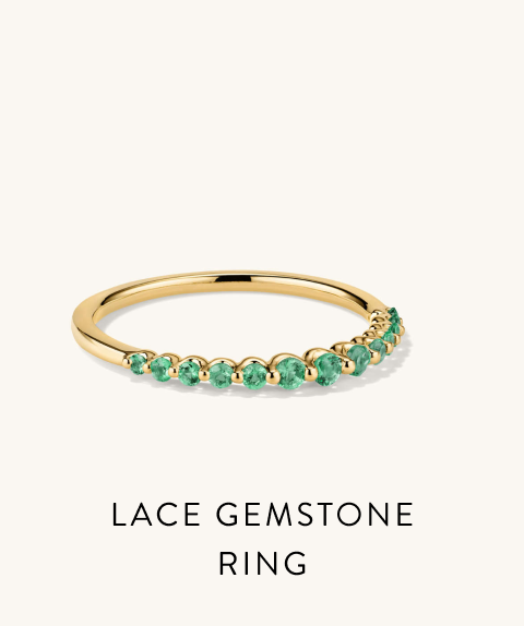 Lace Gemstone Ring.