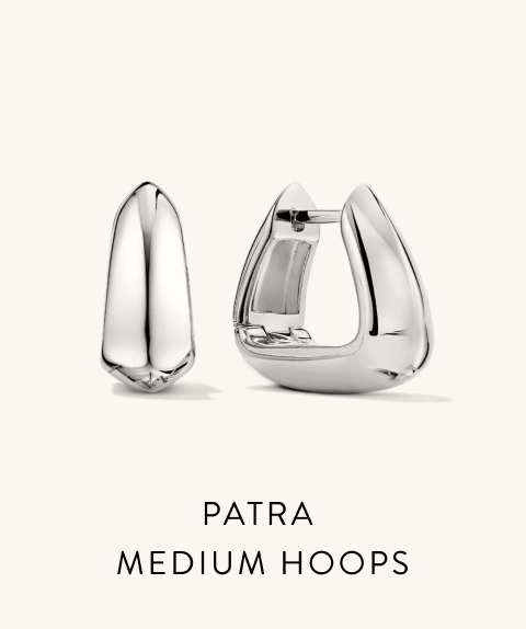 Patra Medium Hoops.