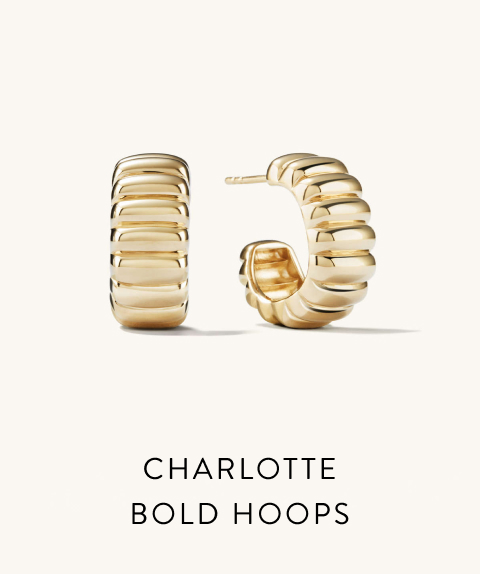 Charlotte Bold Hoops. Charlotte Bold Hoops.