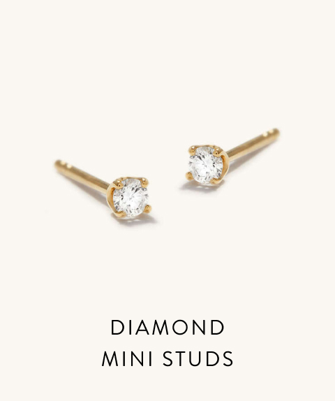 Diamond Mini Studs.