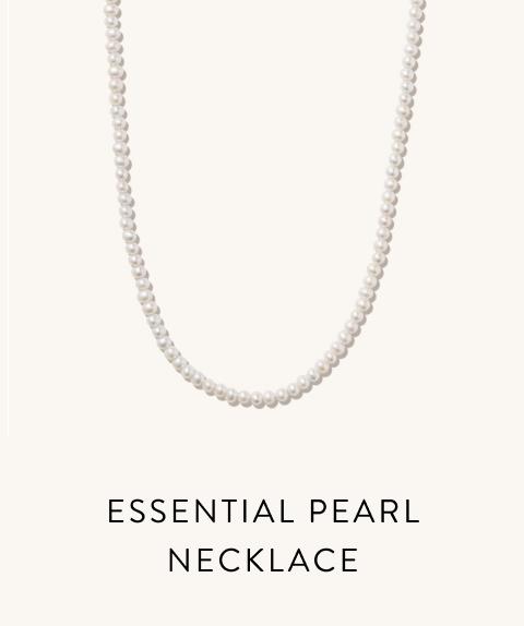 Essential Pearl Necklace.