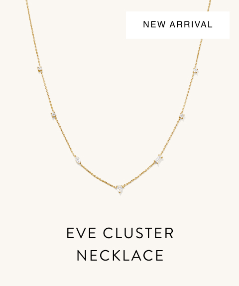 New Arrival. Eve Cluster Necklace.