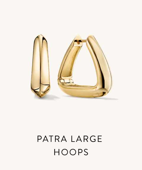 Patra Large Hoops.