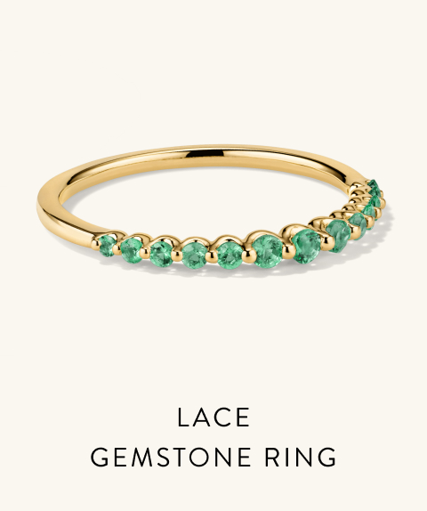 Lace Gemstone Ring.