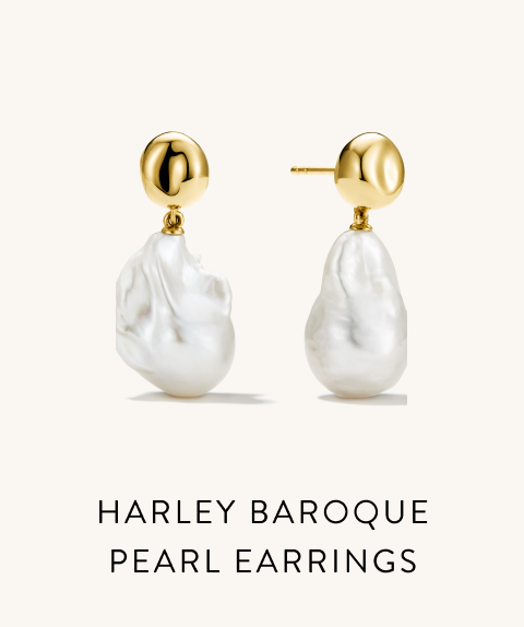 Harley Baroque Pearl Earrings.