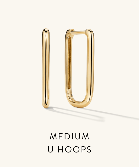 Medium U Hoops.