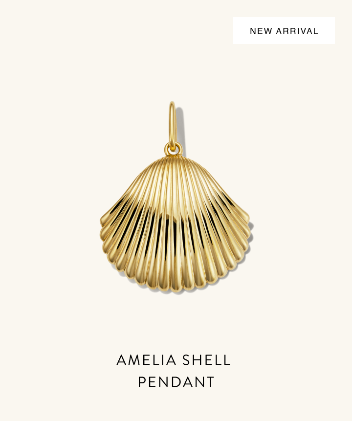New Arrival. Amelia Shell Pendant.