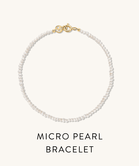 Micro Pearl Bracelet.