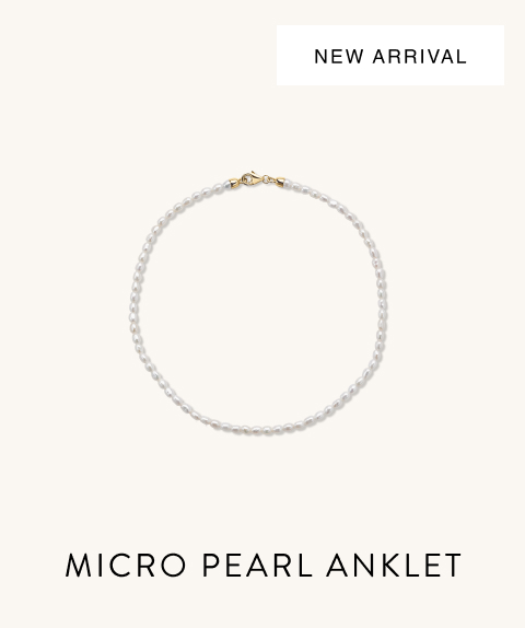 New Arrival. Micro Pearl Anklet.