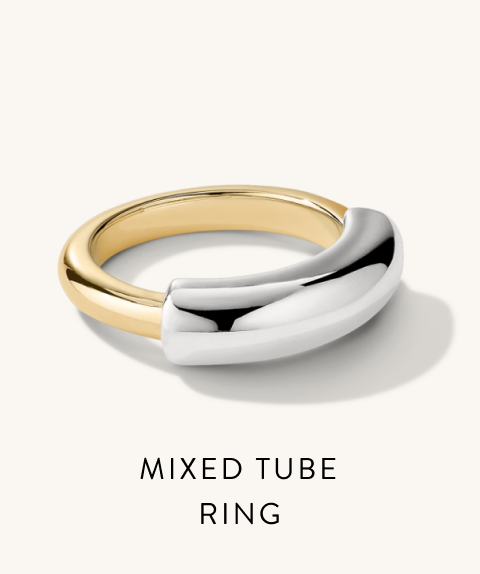 Mixed Tube Ring.