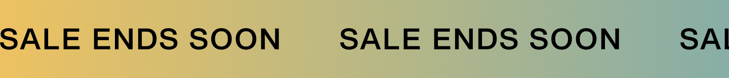 Sale Ends Soon.