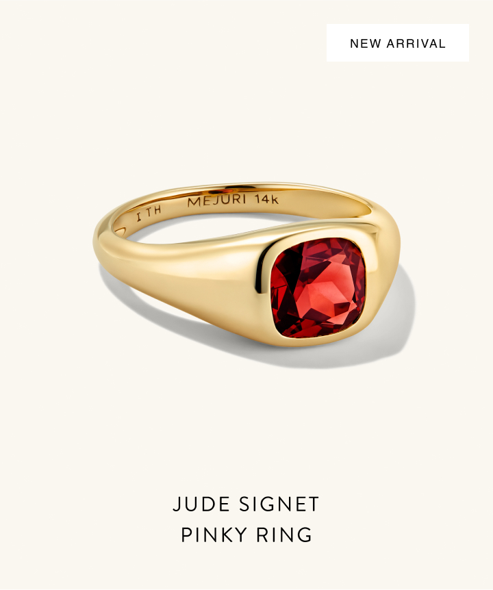 New Arrival. Jude Signet Pinky Ring.