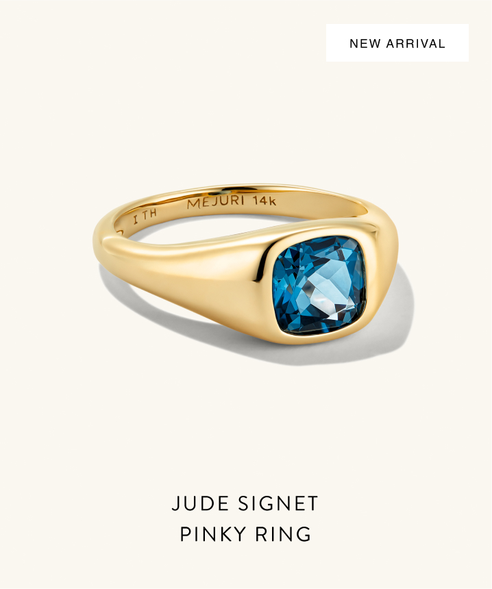 New Arrival. Jude Signet Pinky Ring.