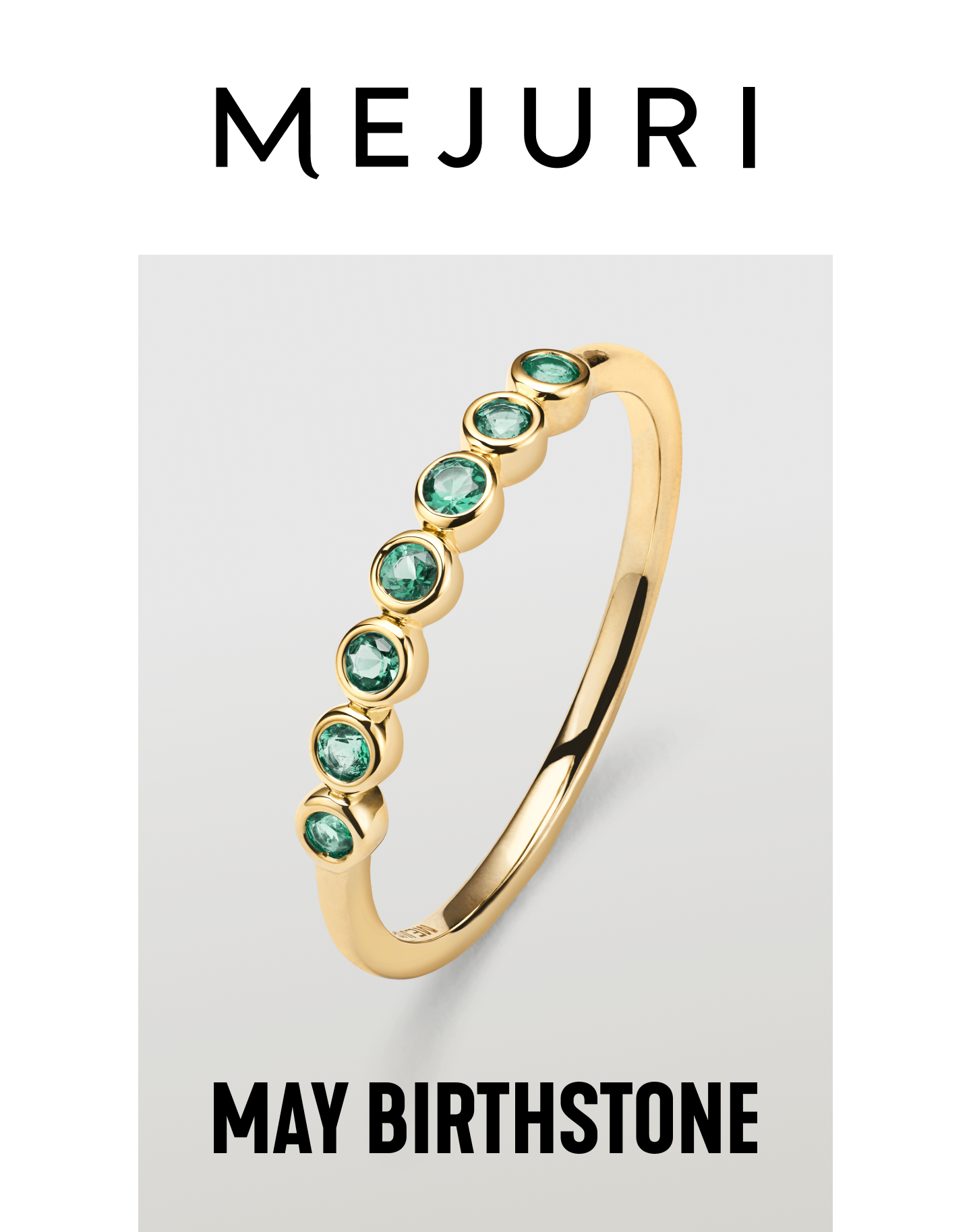 Mejuri. May Birthstone. 