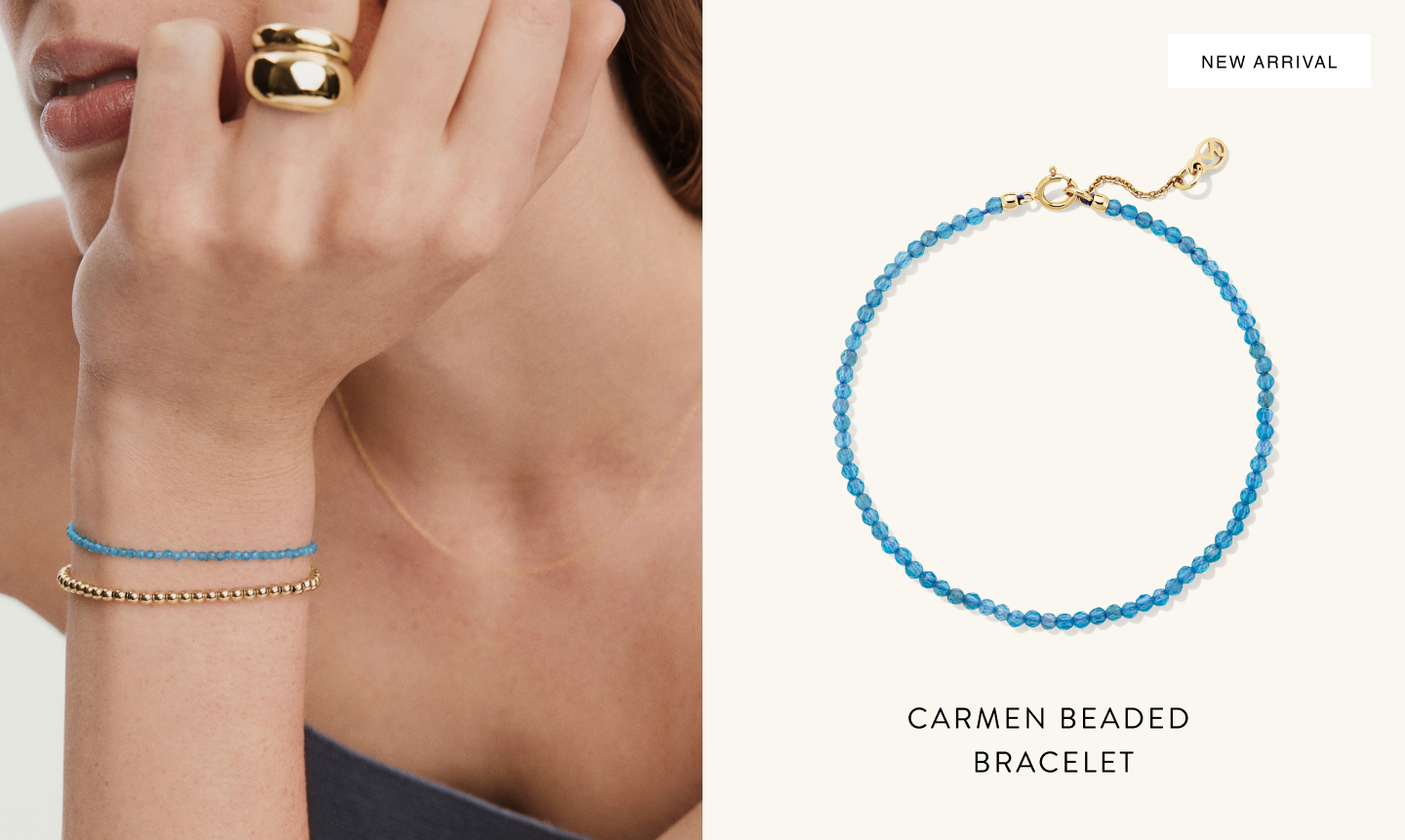 New Arrival. Carmen Beaded Bracelet.