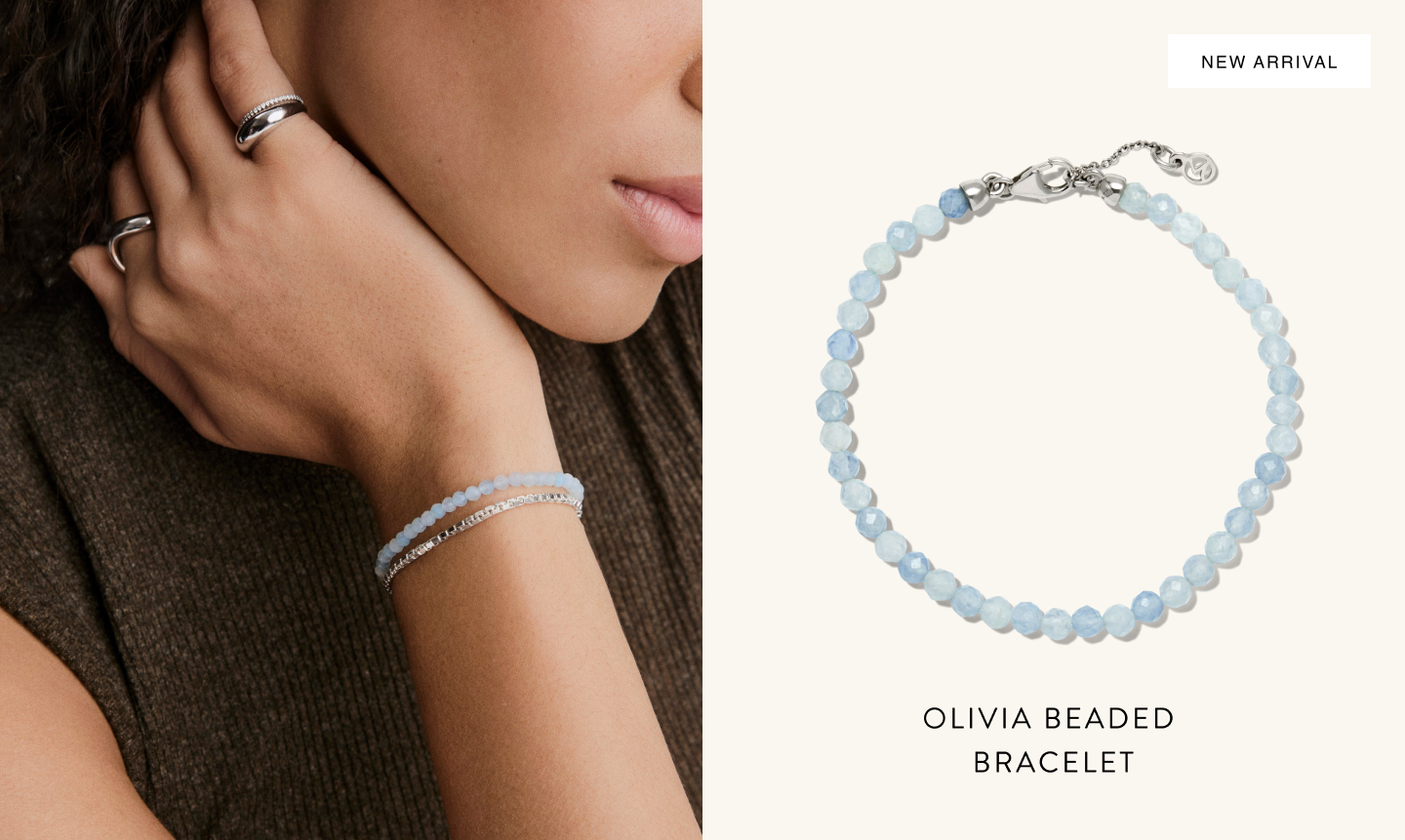 New Arrival. Olivia Beaded Bracelet.