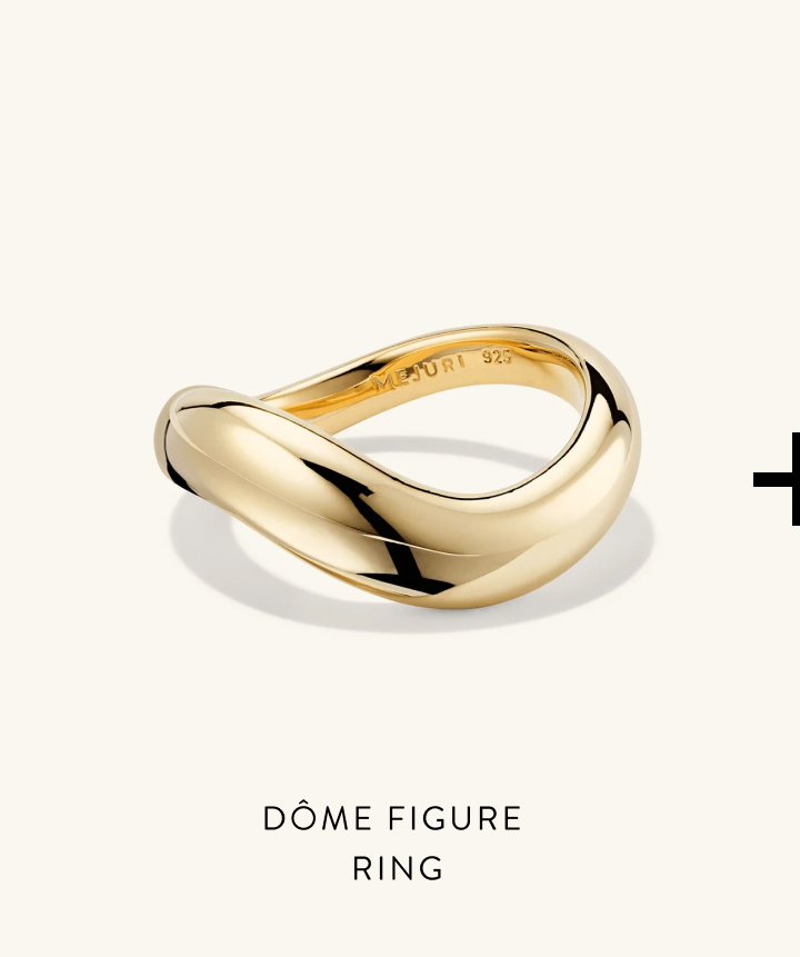 Dôme Figure Ring.