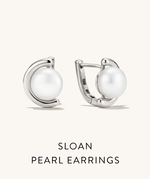 Sloan Pearl Earrings.