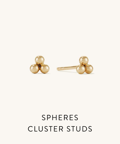 Spheres Cluster Studs.