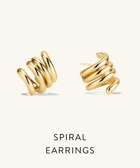Spiral Earrings.