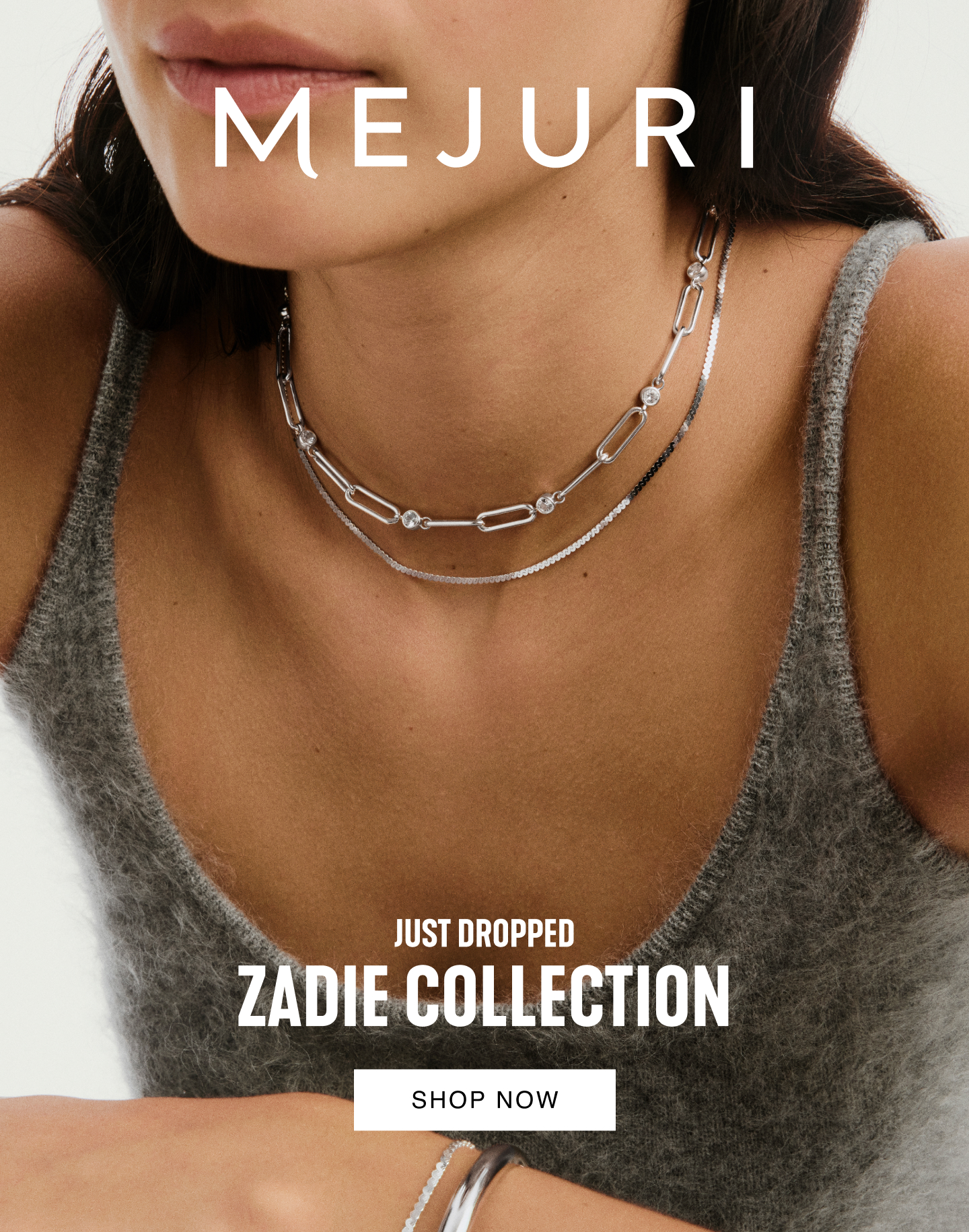 Mejuri. Just Dropped. Zadie Collection. Shop Now.