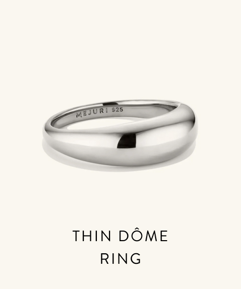 Thin Dôme Ring.