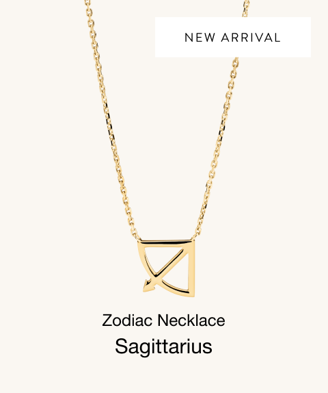 New Arrival. Zodiac Necklace Sagittarius. 