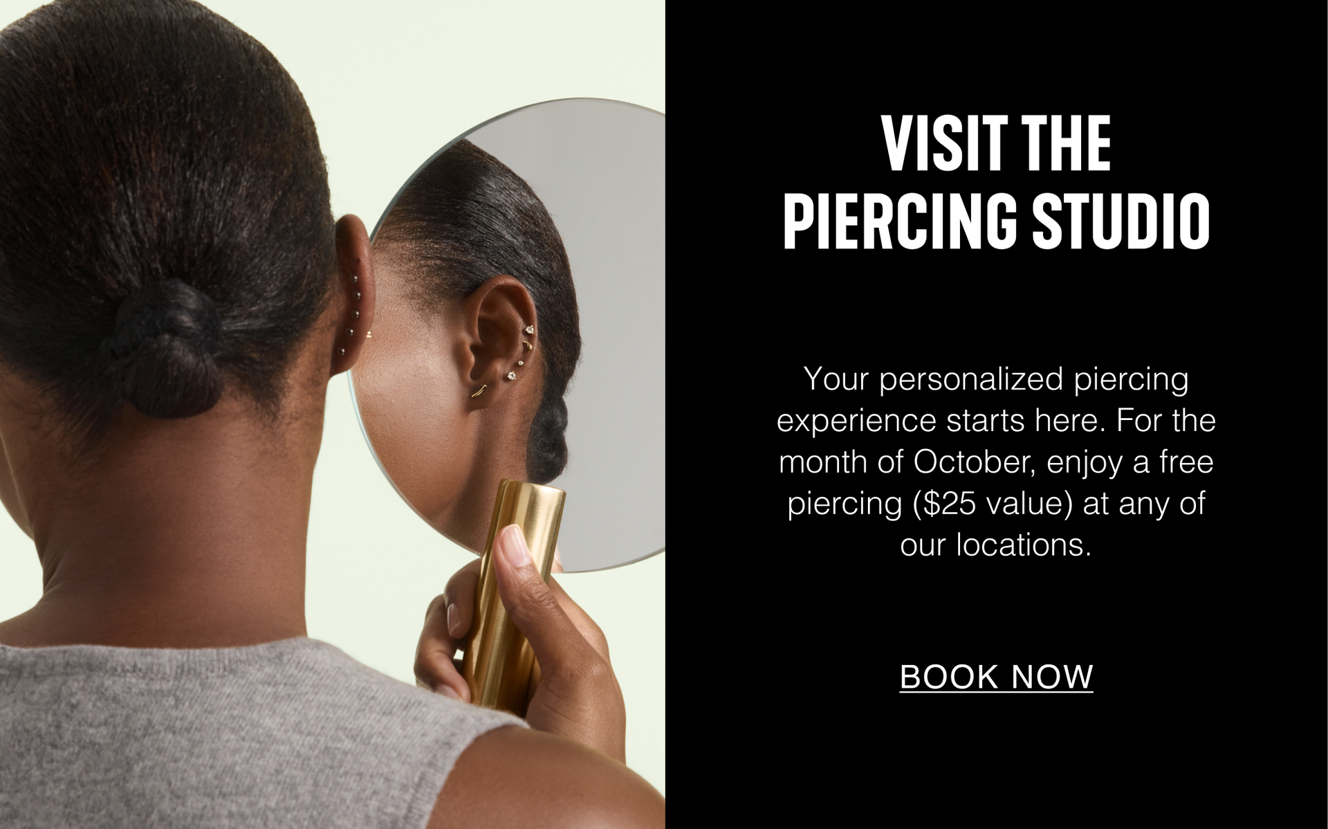 Visit The Piercing Studio. Book Now.