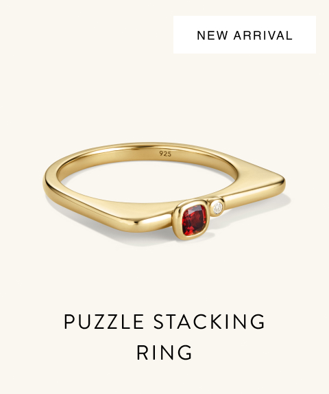 New Arrival. Puzzle Stacking Ring.