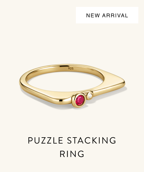 New Arrival. Puzzle Stacking Ring.