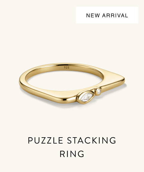 New Arrival. Puzzle Stacking Ring.