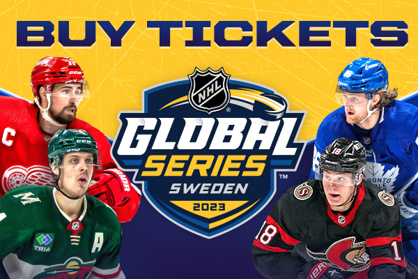 2023 NHL Global Series Sweden Begins